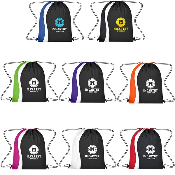 JH3182 Diversion Drawstring Sports Pack With Cu...
